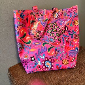 Consuela Pink Swirly Grab n Go Tote Bag